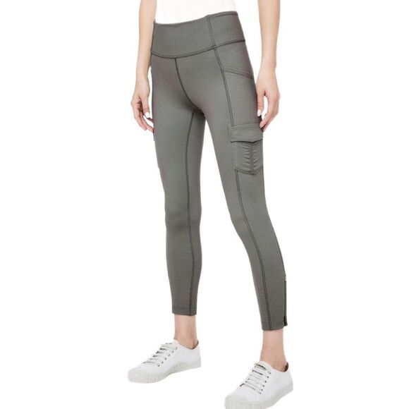 Lululemon Scenic Route 7/8 High-Waisted Cargo Pocket Tight in Sage Green Size 6 - Picture 1 of 7